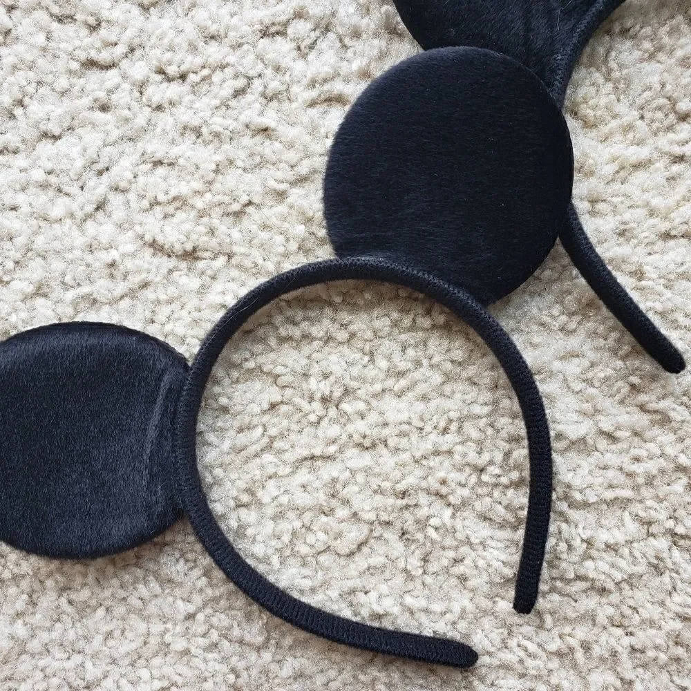5 Pcs Mickey Mouse Disney Ears Headbands New